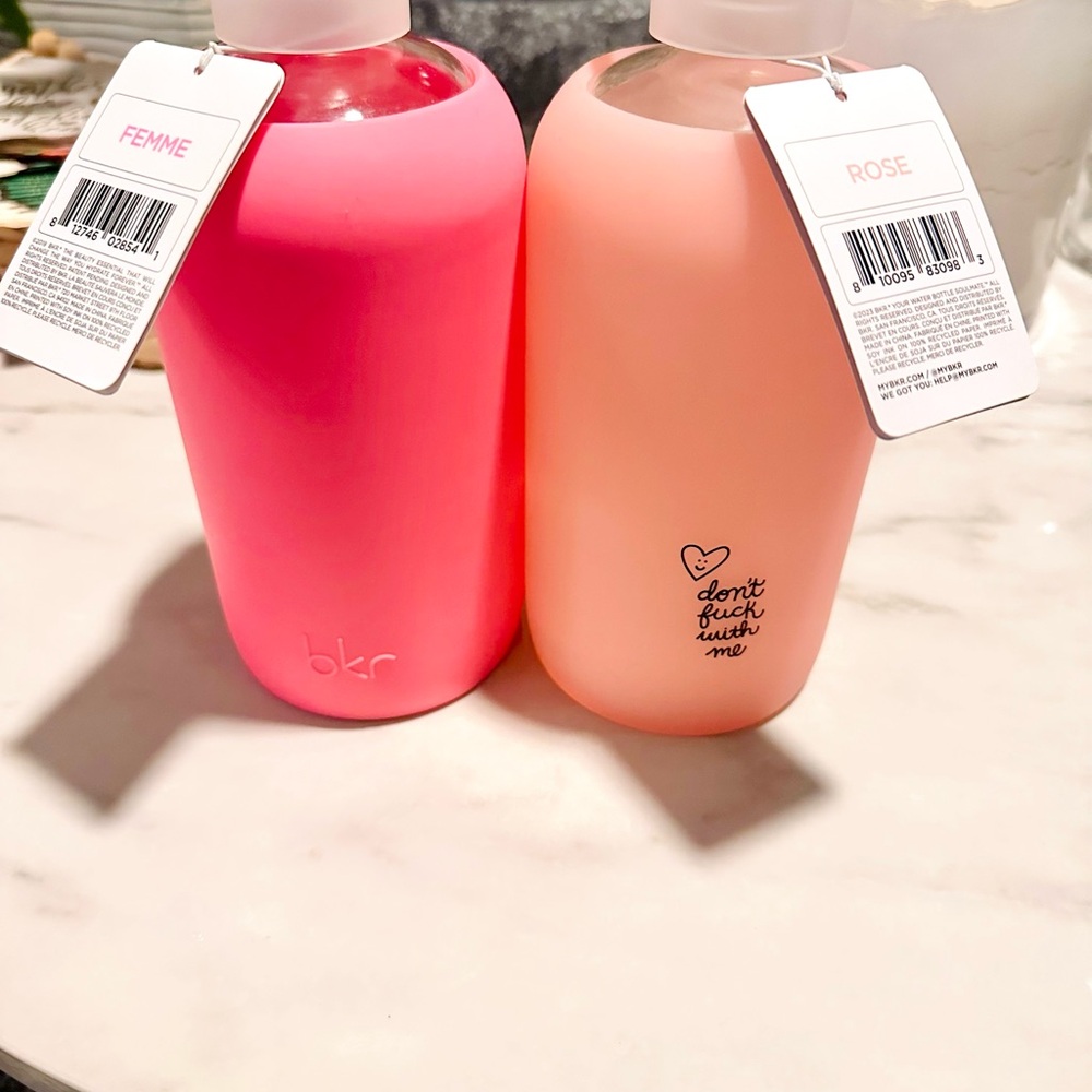 bkr Pink and Peach Women's Bath & Body Bottles